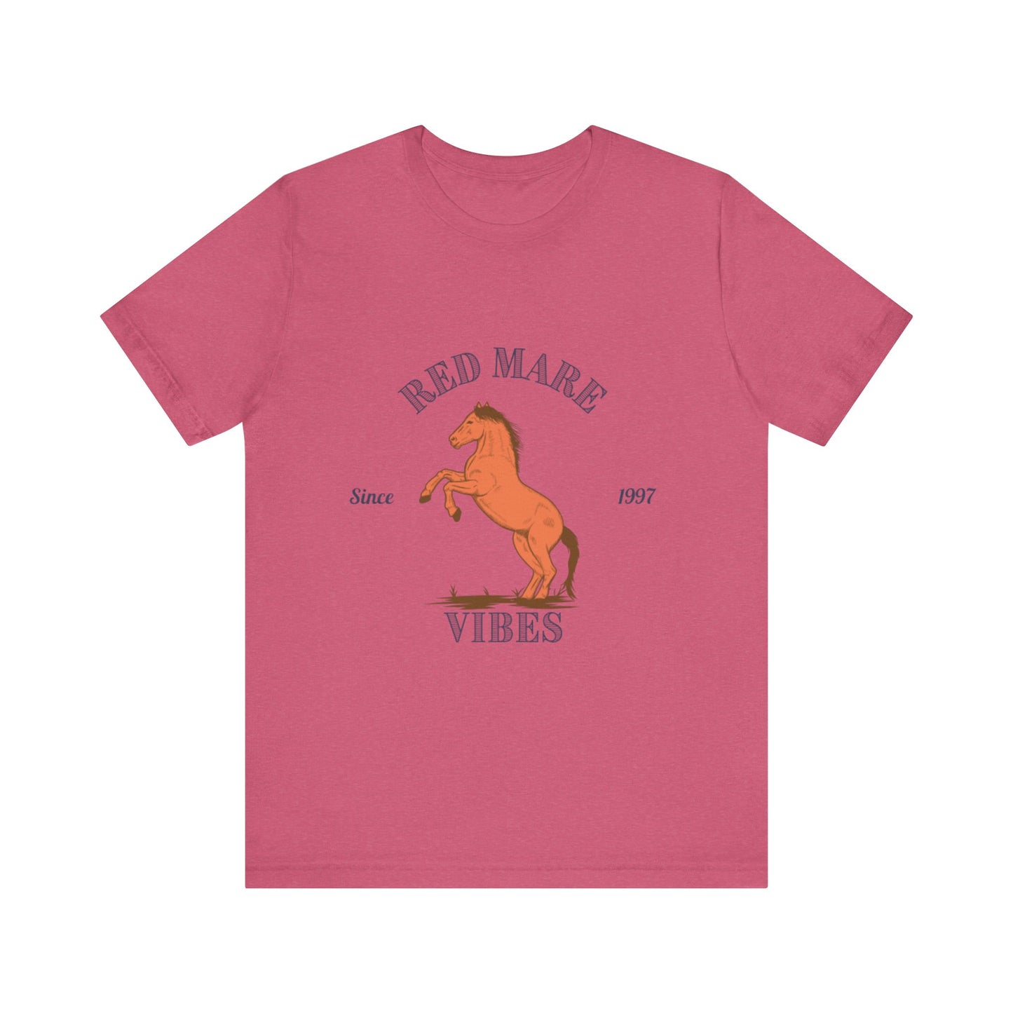 Retro Horse Vibes T-Shirt, Casual Graphic Tee, Animal Lover Gift, Equestrian Apparel, Birthday Present, Summer Fashion