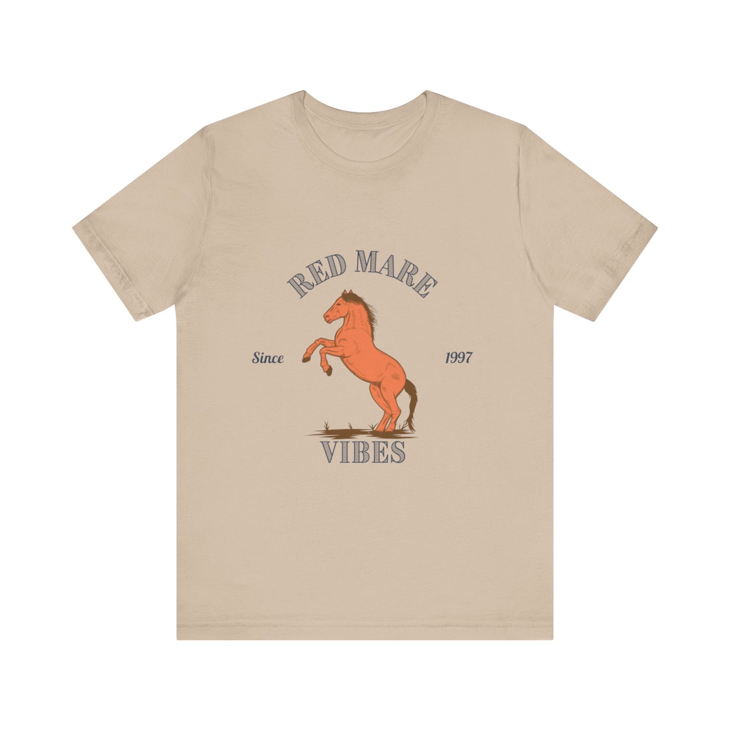 Retro Horse Vibes T-Shirt, Casual Graphic Tee, Animal Lover Gift, Equestrian Apparel, Birthday Present, Summer Fashion