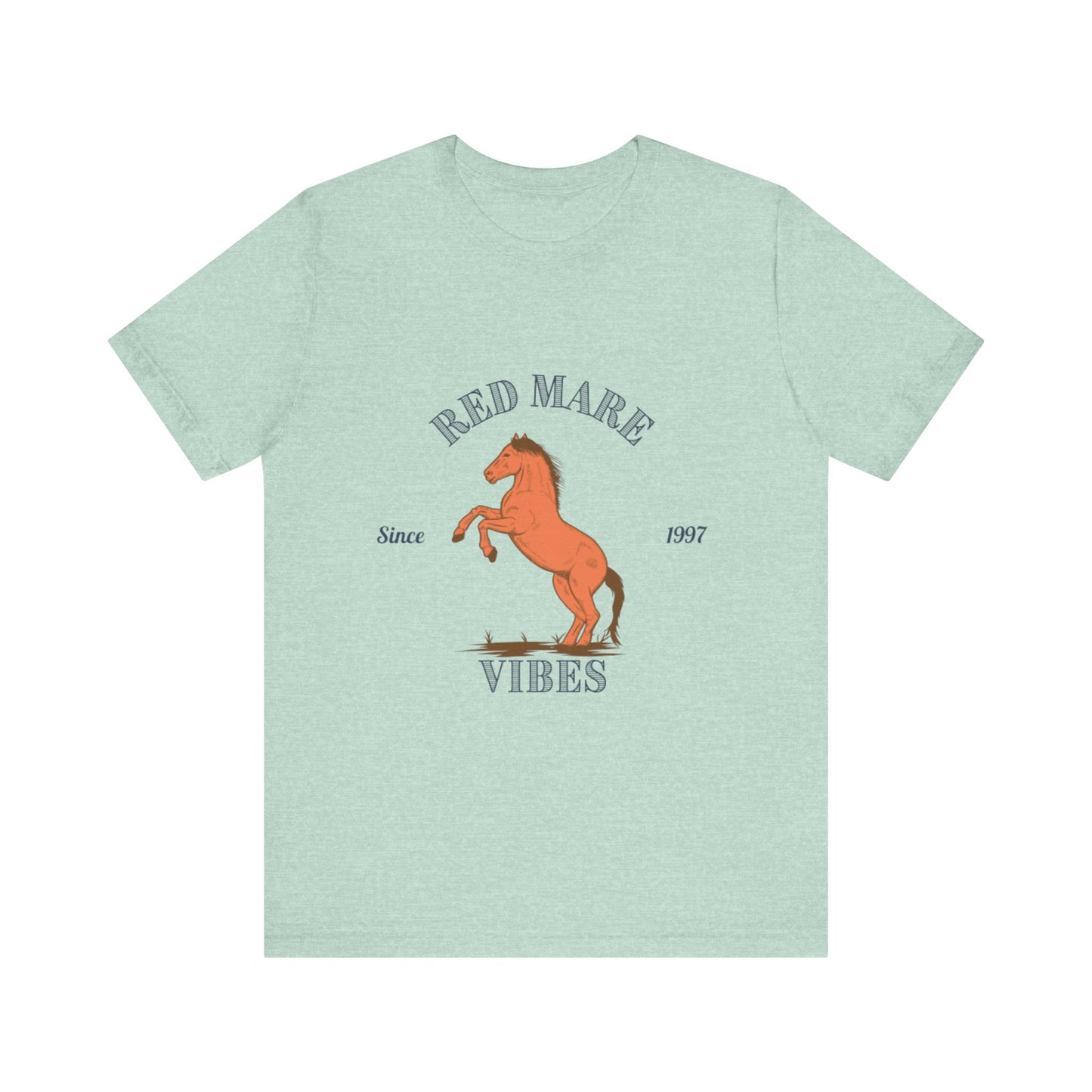 Retro Horse Vibes T-Shirt, Casual Graphic Tee, Animal Lover Gift, Equestrian Apparel, Birthday Present, Summer Fashion