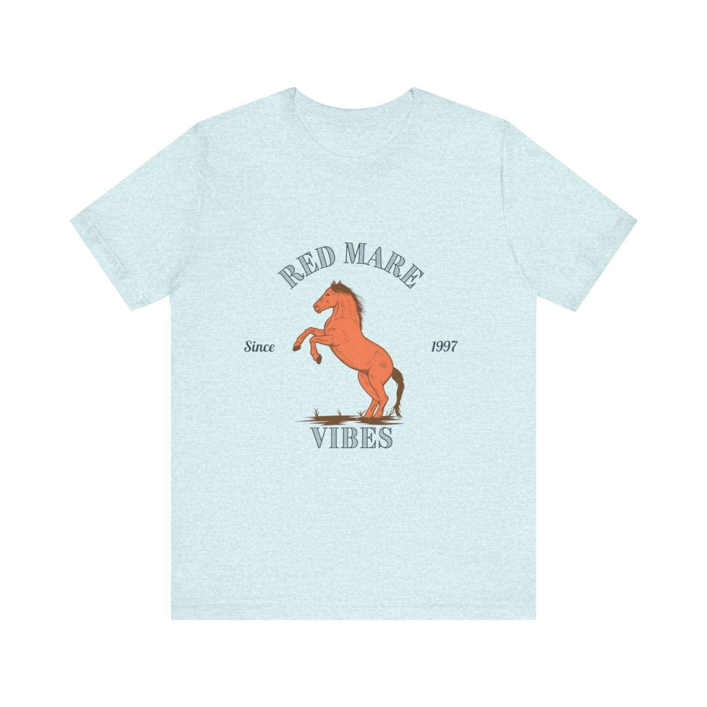 Retro Horse Vibes T-Shirt, Casual Graphic Tee, Animal Lover Gift, Equestrian Apparel, Birthday Present, Summer Fashion