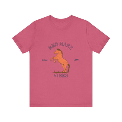 Retro Horse Vibes T-Shirt, Casual Graphic Tee, Animal Lover Gift, Equestrian Apparel, Birthday Present, Summer Fashion