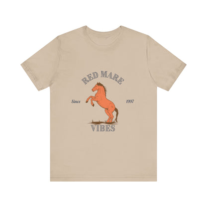 Retro Horse Vibes T-Shirt, Casual Graphic Tee, Animal Lover Gift, Equestrian Apparel, Birthday Present, Summer Fashion