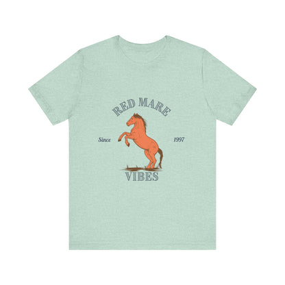Retro Horse Vibes T-Shirt, Casual Graphic Tee, Animal Lover Gift, Equestrian Apparel, Birthday Present, Summer Fashion